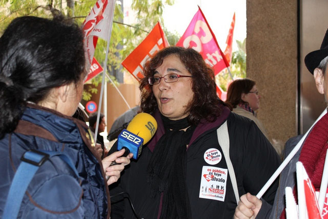 Marisol Salazar, secretaria FSC-CCOO de Extremadura.